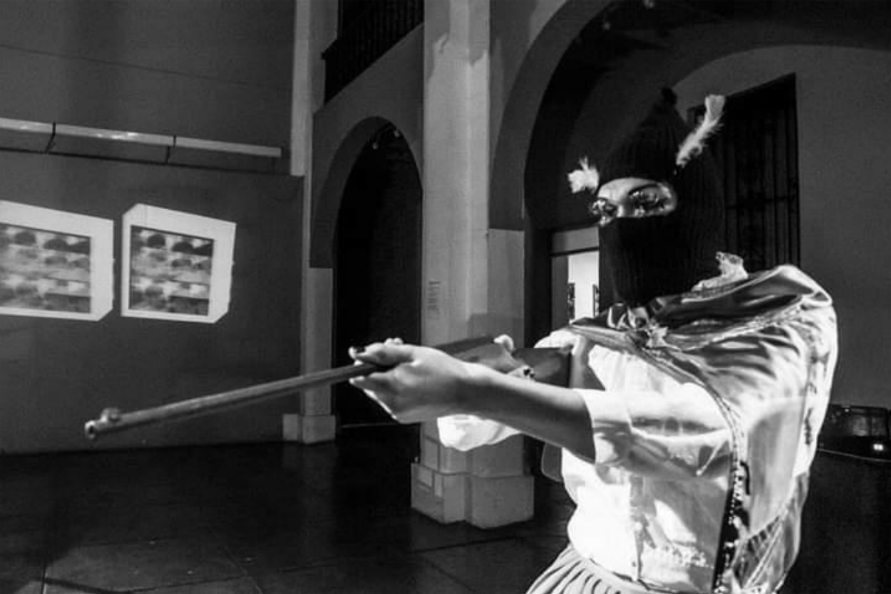 Frau Diamanda en 'Transversiva Post Andina Revolucionaria'