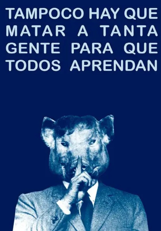 Tampoco, 2025. Rogelio López Cuenca obra para la exposición GENOCIDIO
